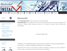 Tablet Screenshot of electricidadinstalvi.com